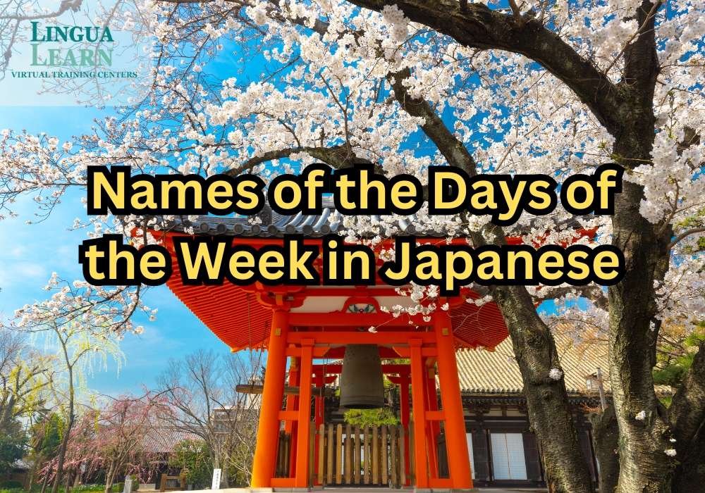 Names of the Days of the Week in Japanese: A Complete Guide